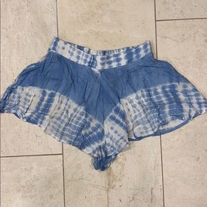 Lulus tie dye shorts